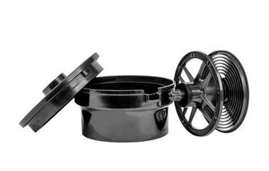35mm film developing container and spiral reel.