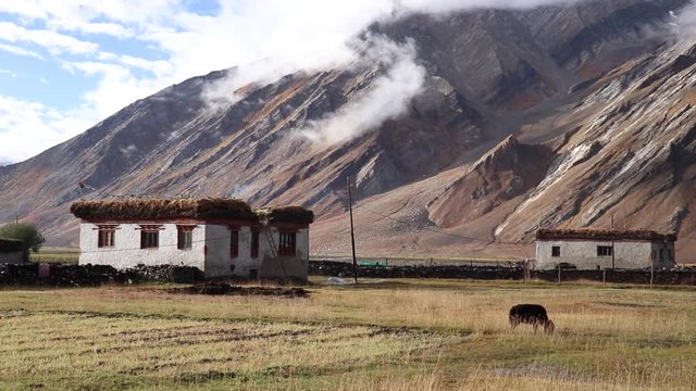 old house in the mountains