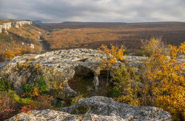Cave city Eski-Kermen, Crimea