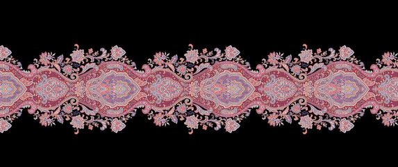 Decorative elegant luxury design.Paisley pattern.