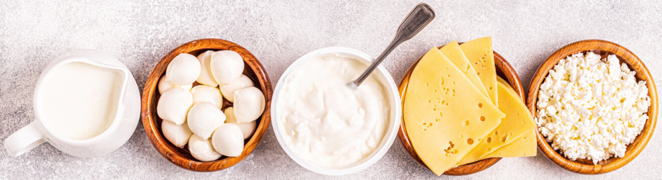 Probiotics fermented dairy products.