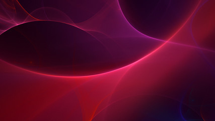 Fractal 3D rendering abstract light background