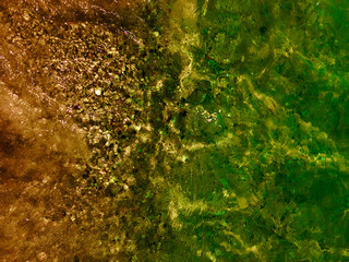 Clear sea water on the beach.