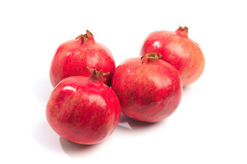 pomegranate isolated on white background - Image
