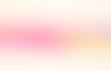 Spring light pink yellow defocus empty background. Stripe simple pattern. Pastel blurred illustration.
