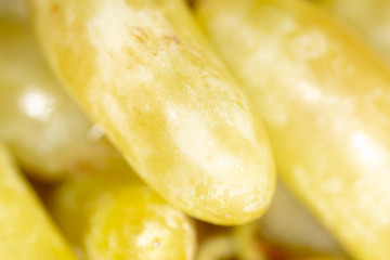 Ladies finger grapes as a background