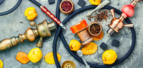 Turkish smoking hookah