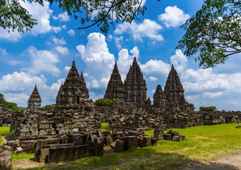 Obraz premium Prambanan temple near Yogyakarta on Java island - Indonesia