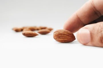 hand pick roasted almond