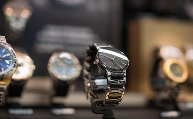 Luxury watches shop.
