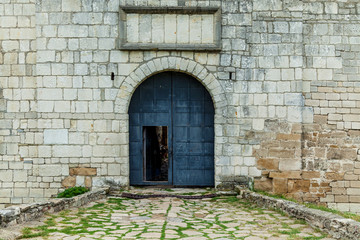 The front view of the main gate of Khotyn fortress