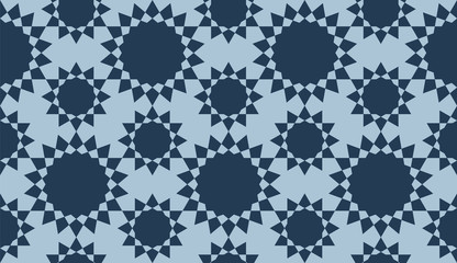 Geometric ornamental seamless pattern. Vector illustration.