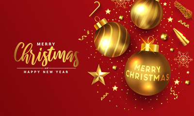 Modern Merry Christmas Greeting Card 4