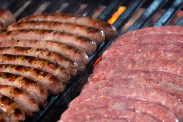 Butifarras a la brasa