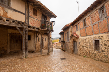 Fototapeta na wymiar The medieval village of Calatanazor in Soria