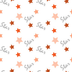 Fototapeta na wymiar Star seamless pattern.Design template for wallpaper,fabric,wrapping,textile