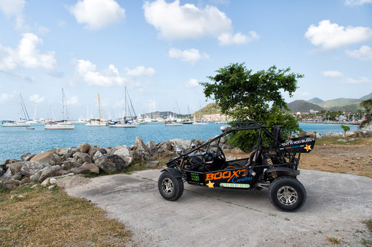 Sport Buggy Car Near Bay