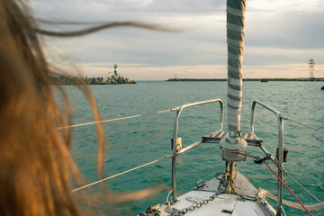 boat in the sea