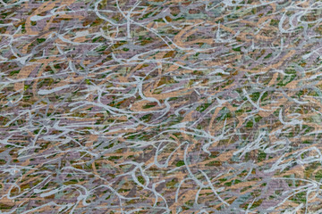 Hand drawn acrylic painting. Abstract art background. Acrylic painting on canvas. Color texture. Fragment of artwork. Brushstrokes of paint. Modern art. Colorful canvas. Close up.