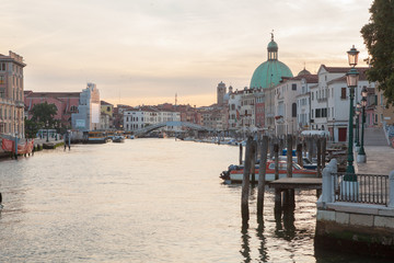 Fototapeta na wymiar Canal Grande in Venice