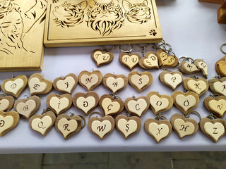 The letters were written on the board