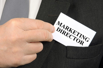 Marketing director business card