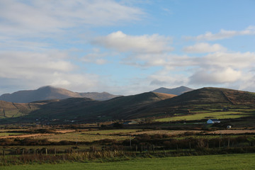 Landscape on the Dingle peninsula