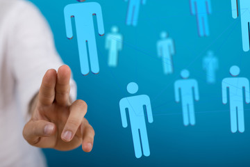 Unity and teamwork concept