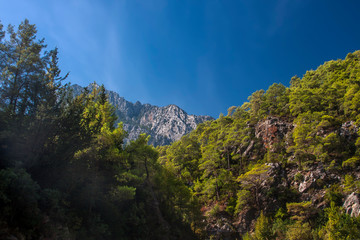 beautiful mountain landscape of Goynuk canyon