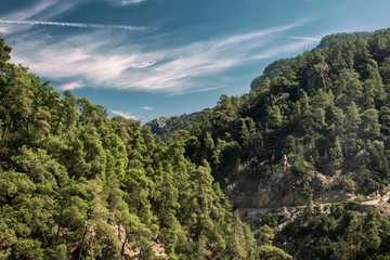 Obraz premium beautiful mountain landscape of Goynuk canyon
