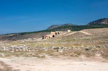 The ruins of an ancient city in Turkey