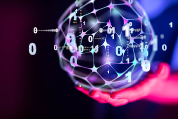 Working With New Modern Computer Show Social Network