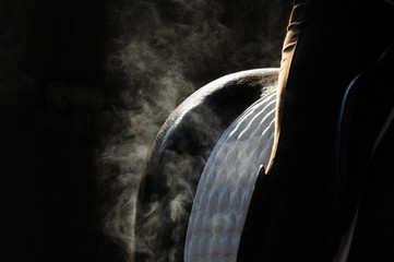 Detail schwitzendes Pferd © lichtreflexe