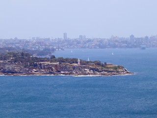 Fototapeta premium Panoramic Views of Sydney Harbour North and South Heads