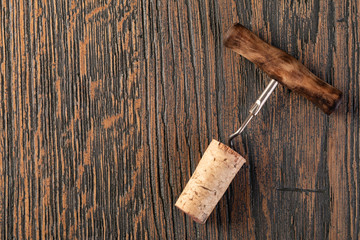 Stopper And Old Corkscrew