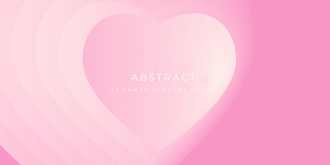 Pink Valentine Abstract Love Background Vector