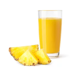 Deurstickers pineapple juice © Gresei