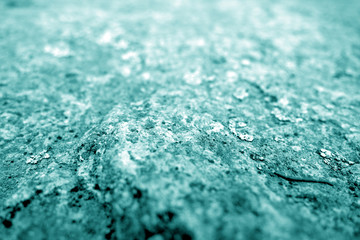 Obraz premium Marble stone background with blur effect in cyan tone.