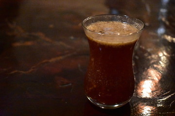 Coffee in Cafe Abu Salem Nazareth