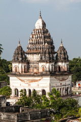 Fototapeta na wymiar Shiva temple in Puthia village, Bangladesh