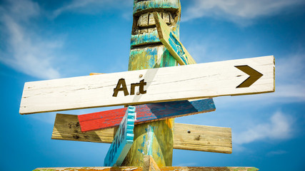 Street Sign to Art