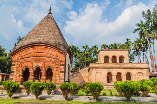 Chauchala Chhota Govinda Mandir and Gopal Mandir temples in Puthia village, Bangladesh