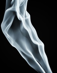 Fototapeta premium abstract smoke on black background