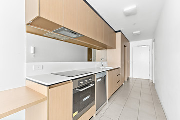 Empty and unfurnished brand new apartment