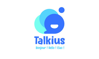Talk, Speak, Language Logo Design