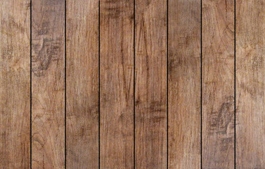 Fototapeta na wymiar close up of wall made of wooden planks. Vintage
