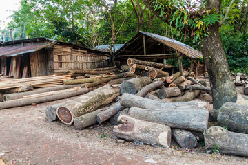 Sawmill in Bagerhat in  Bangladesh