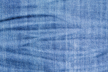 Naklejka premium Blue background, denim jeans background. Jeans texture, fabric.