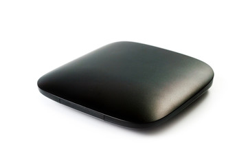 TV set-top box for viewing video content with a USB port, Wi-Fi and a remote control