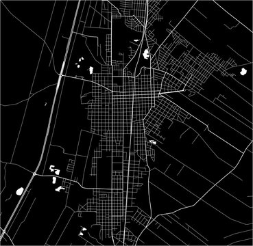 map of the city of Las Piedras, La Paz, Uruguay